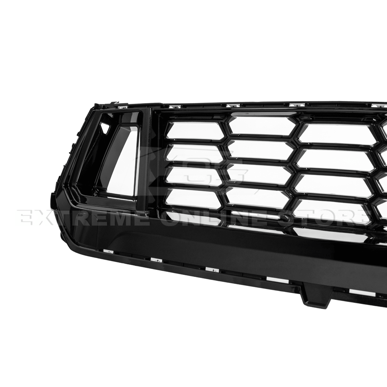 Ford Mustang S650 Dark Horse Style Gloss Black Front Grille Insert 2024-Up