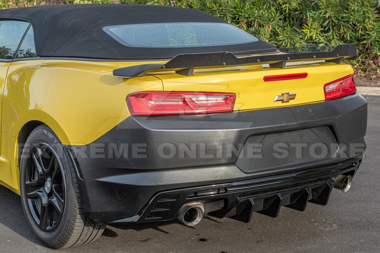 Chevrolet Camaro 6th Gen ZL1 Style Gloss Black Rear Trunk Spoiler 2016-2024