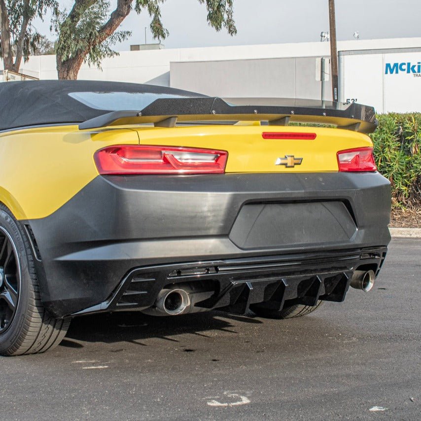 Chevrolet Camaro 6th Gen ZL1 Style Gloss Black Rear Trunk Spoiler 2016-2024