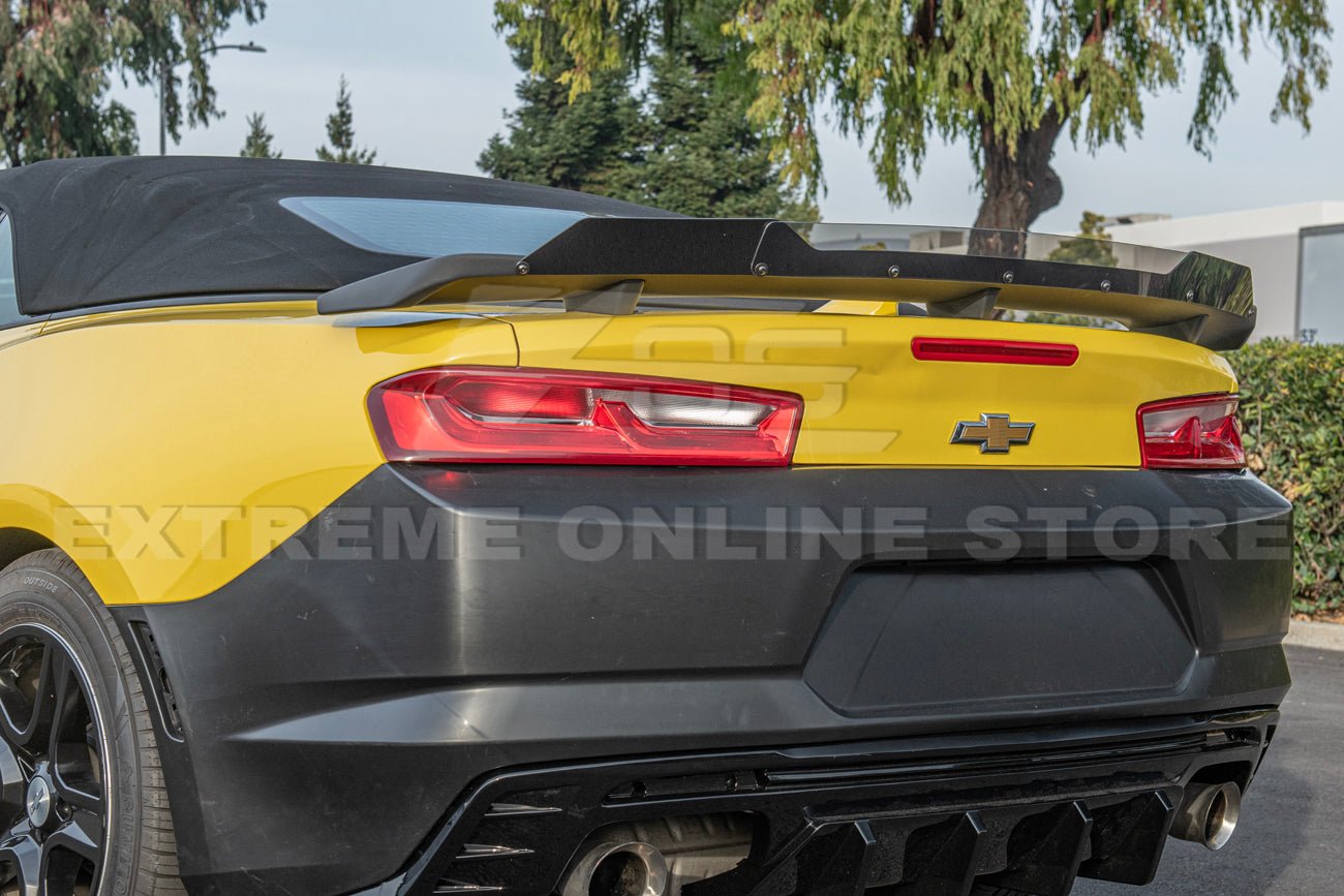 Chevrolet Camaro 6th Gen ZL1 Style Gloss Black Rear Trunk Spoiler 2016-2024