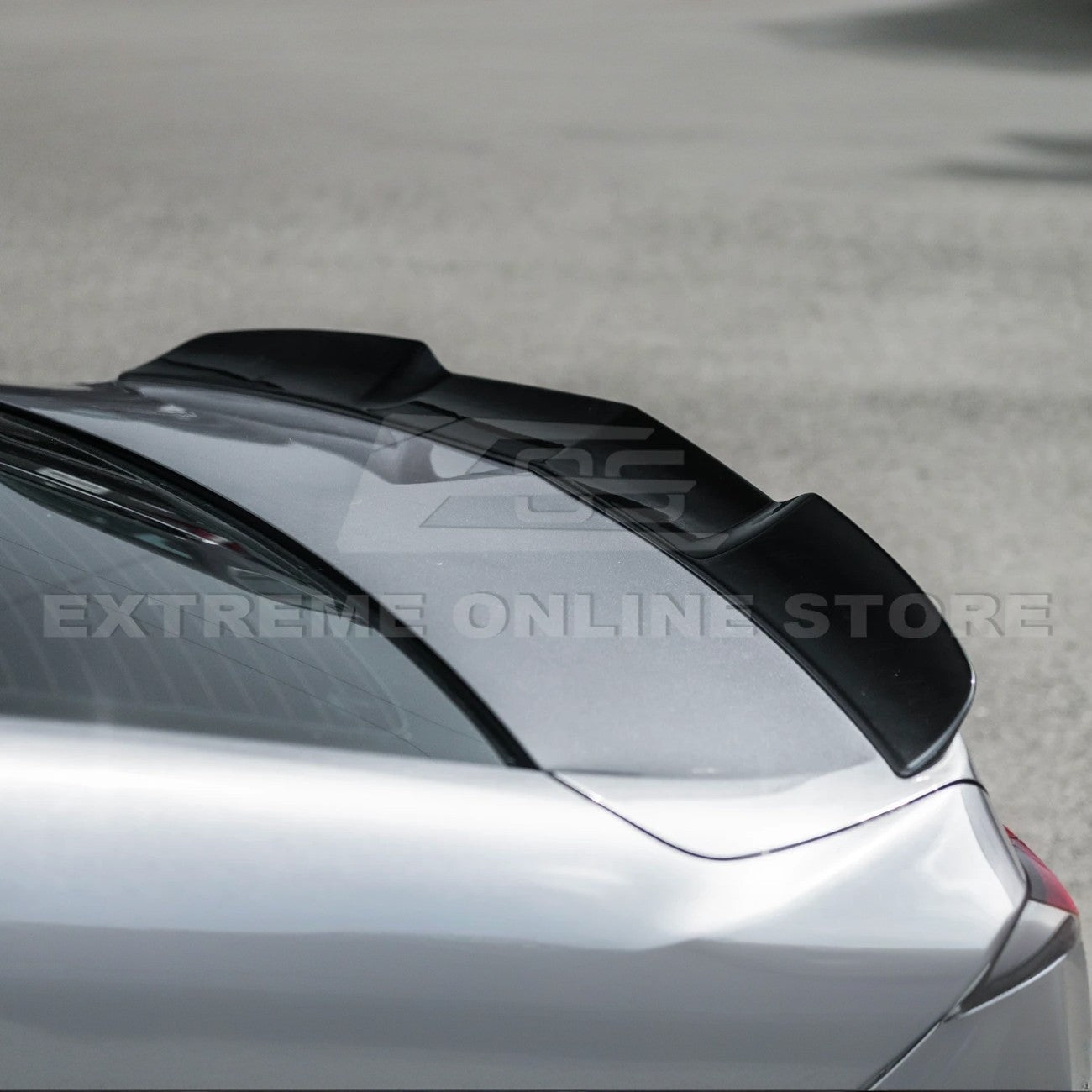 Acura TLX Extended Type S Style Gloss Black Primed Black Rear Trunk Wing Spoiler 2021-Up