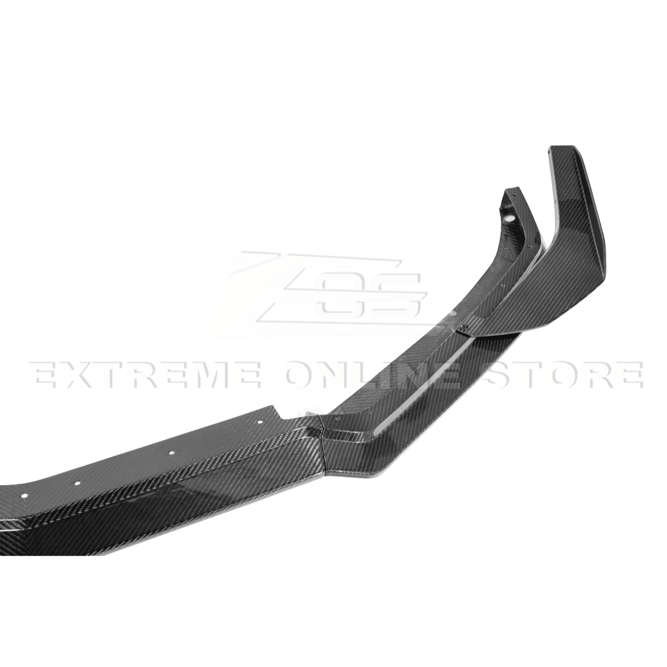 Corvette C8 Stingray Dry Carbon Fiber Front Splitter Z06 Z07 Conversion Package 2020-Up