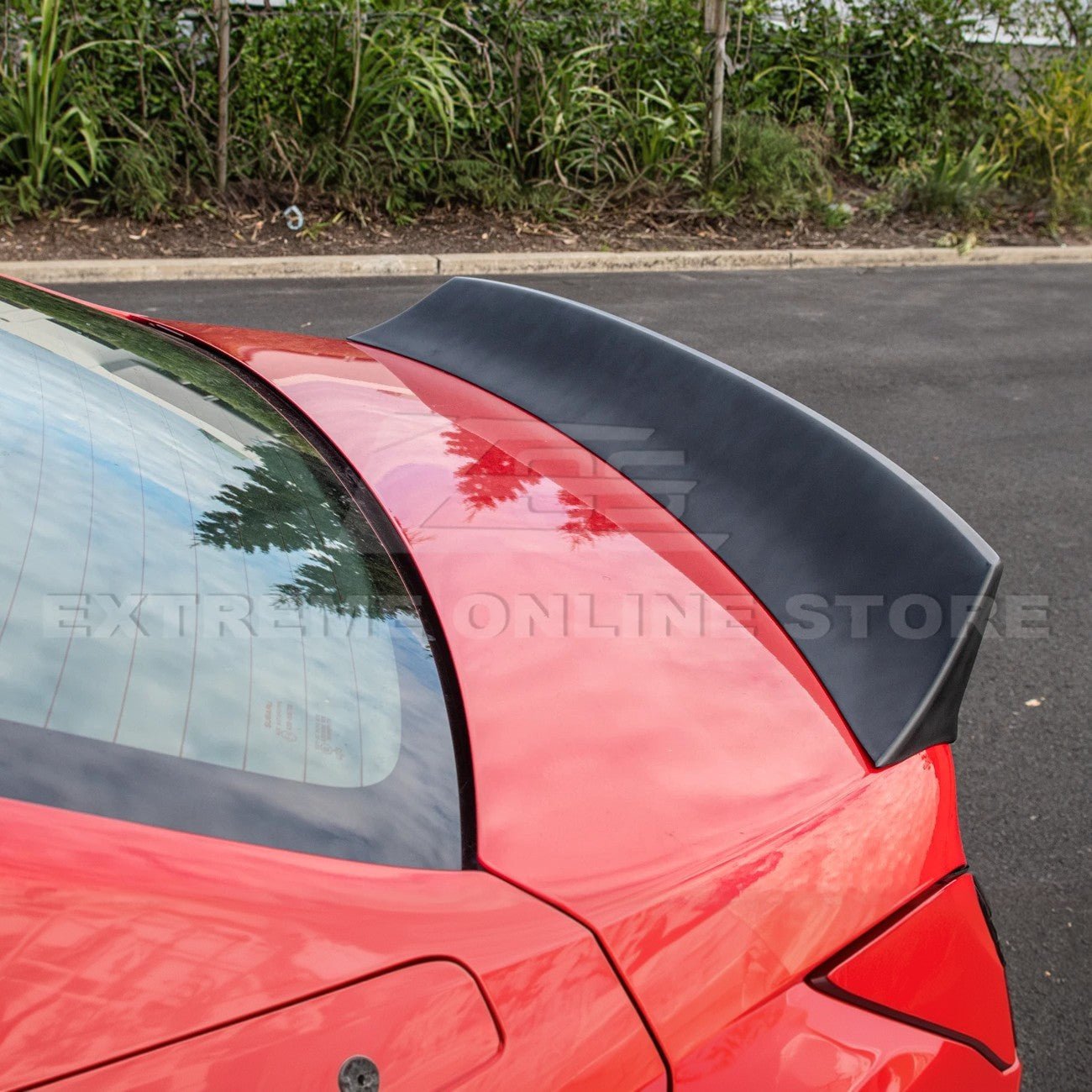 Subaru WRX VB Ducktail Style Matte Black / Gloss Black Trunk Lid Spoiler 2022-Up
