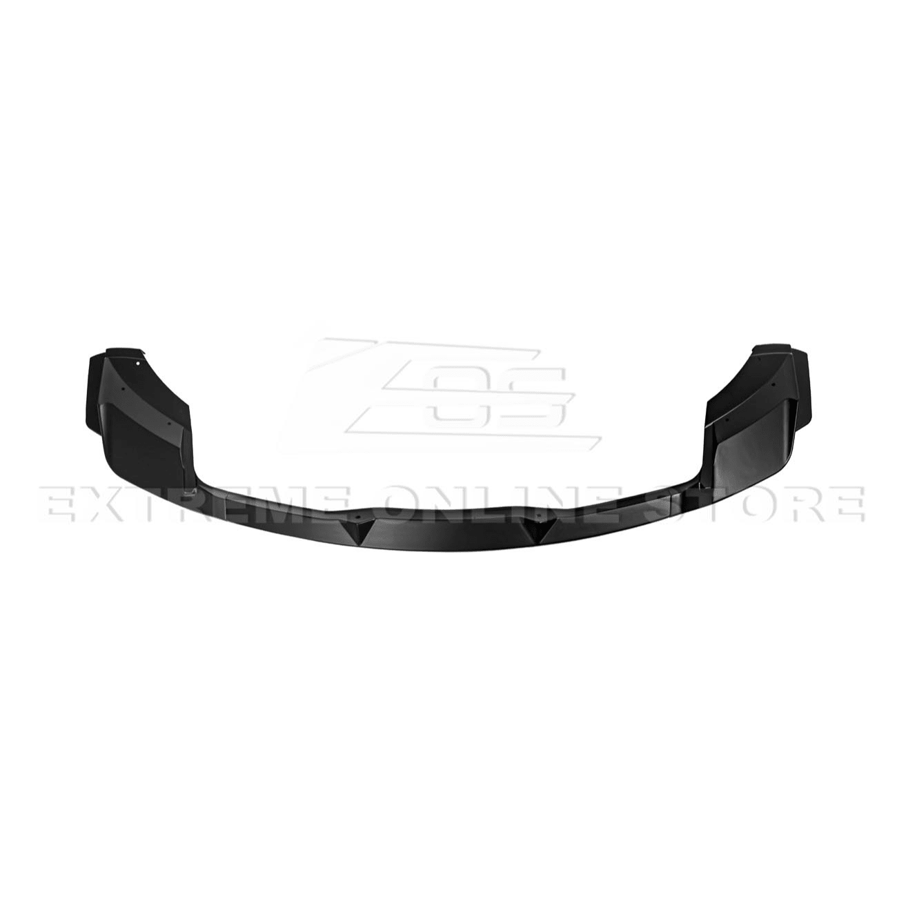 Chevrolet Corvette C8 Performance Style Matte Black Rear Diffuser Lip Winglet Kit 2020-2026