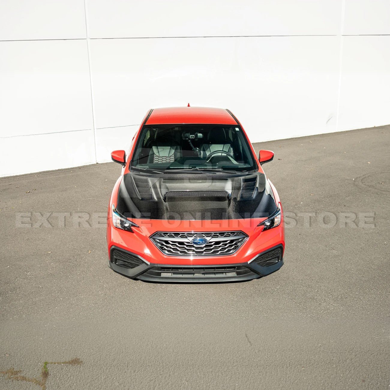 Subaru WRX VB JDM VRS Style Carbon Fiber Front Bumper Hood Cover 2022-2026