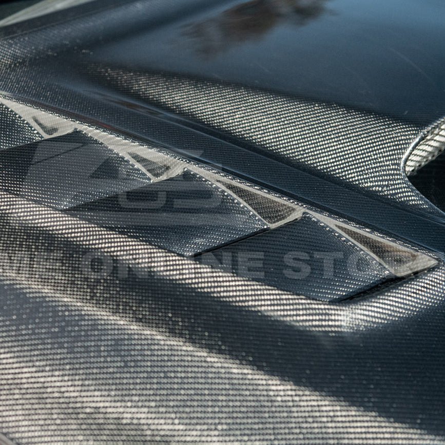 Subaru WRX VB JDM VRS Style Carbon Fiber Front Bumper Hood Cover 2022-2026