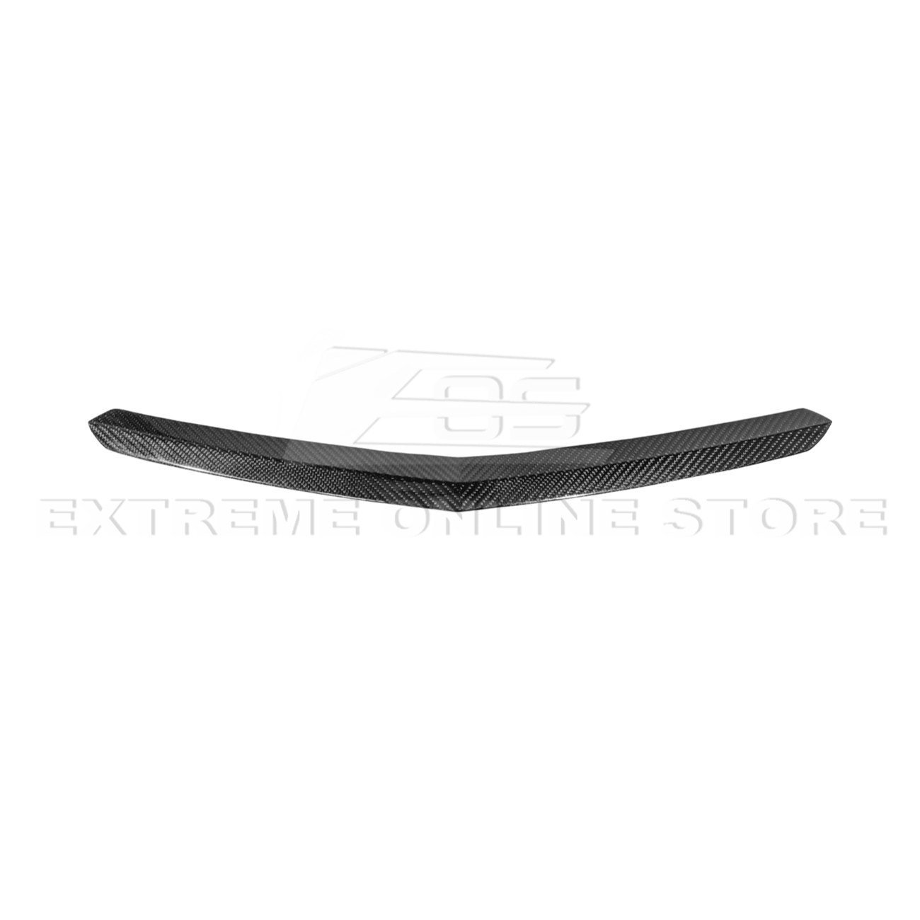 Cadillac ATS ATS-V Coupe Dry Carbon Fiber Rear Trunk Applique Insert Trim 2015-2019