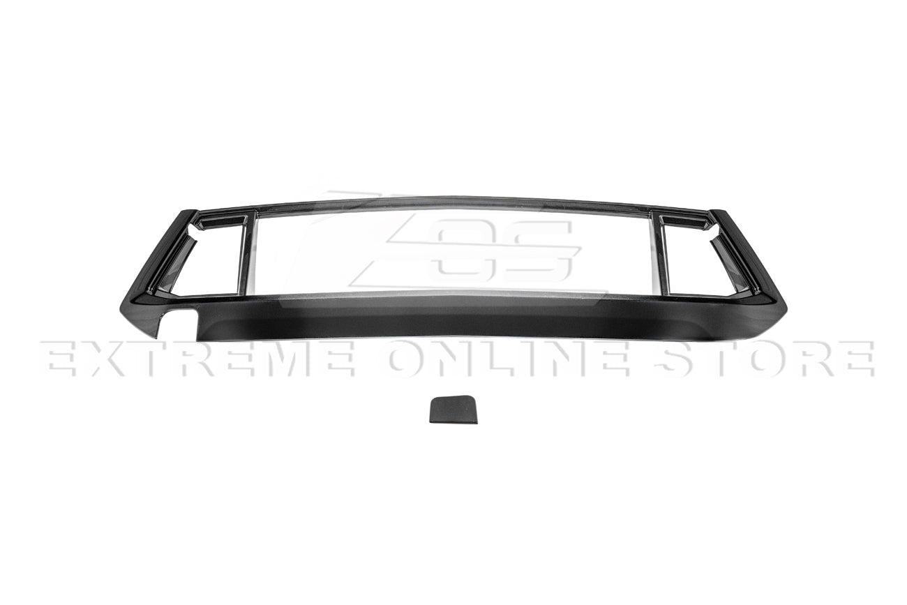 Ford Mustang S650 Dark Horse Style Gloss Black Front Upper Grille Insert 2024-Up