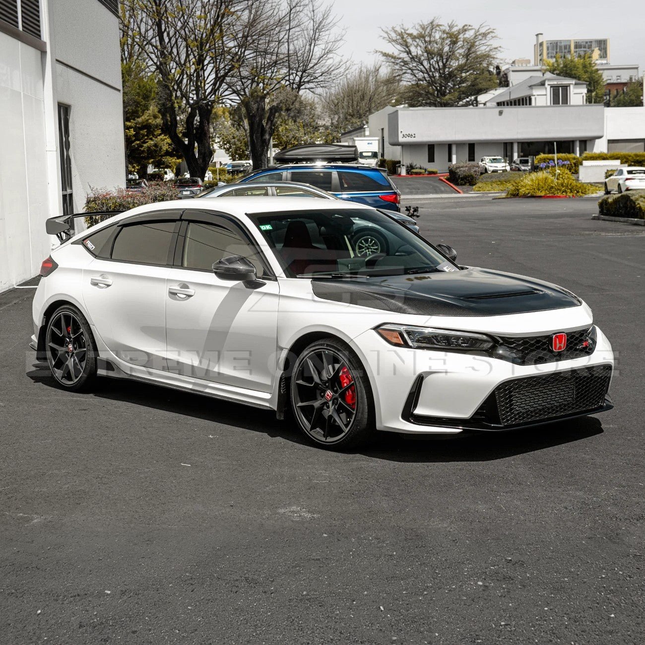 Honda Civic Type-R FL5 Carbon Fiber Side Skirt Rocker Panels 2022-Up