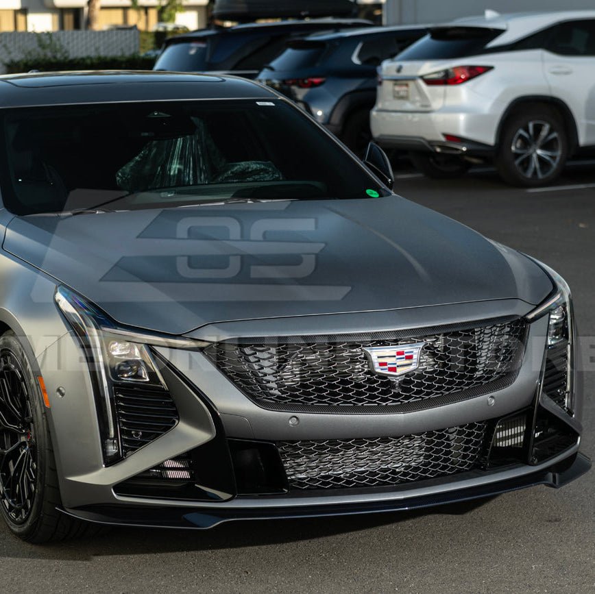Cadillac CT5-V Blackwing Dry Carbon Fiber Upper Grille Trim Insert 2025–Present