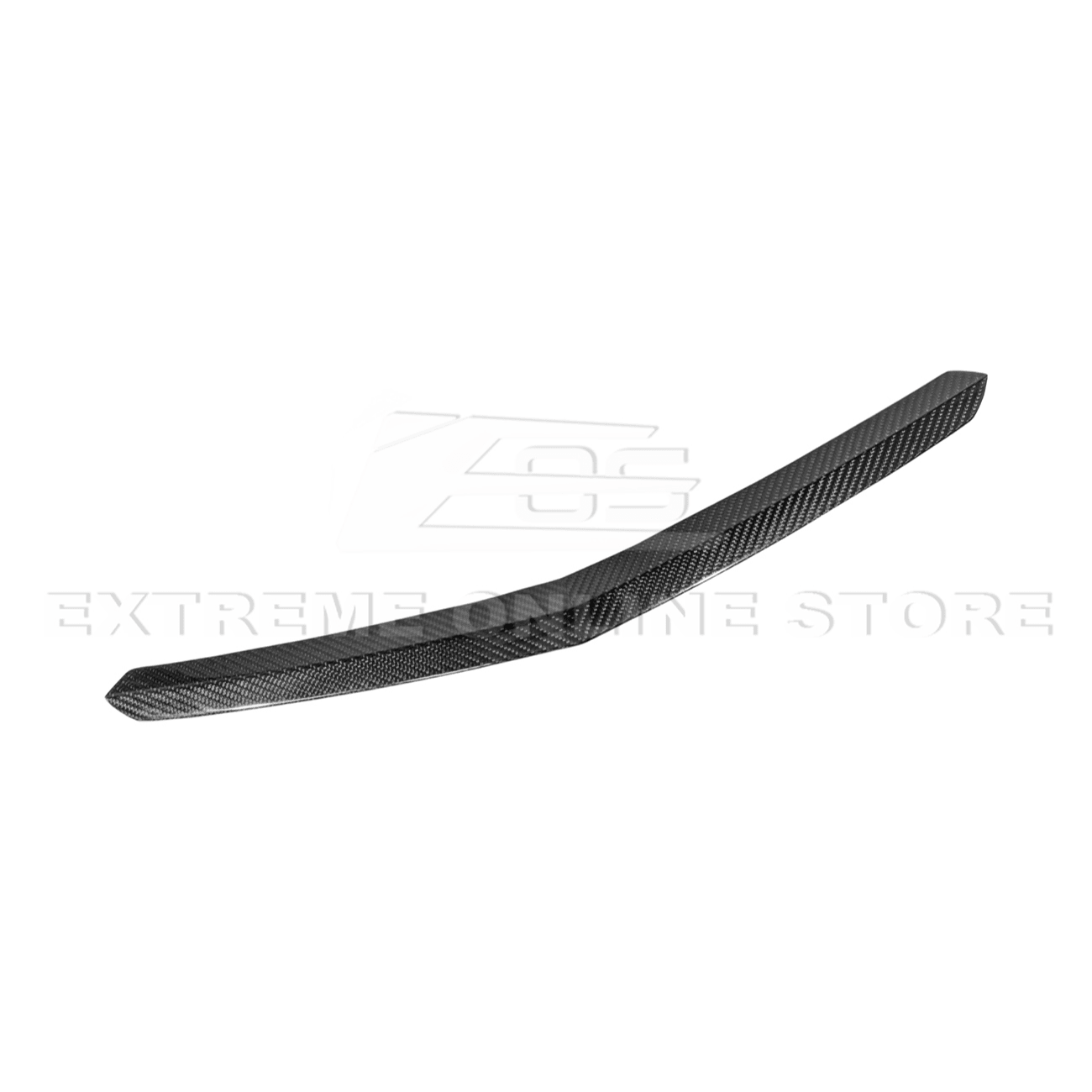 Cadillac ATS ATS-V Coupe Dry Carbon Fiber Rear Trunk Applique Insert Trim 2015-2019