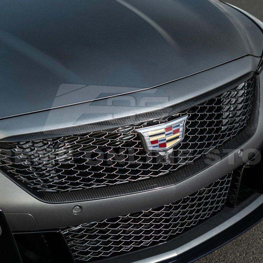Cadillac CT5-V Blackwing Dry Carbon Fiber Lower Grille Trim Insert 2025–Present