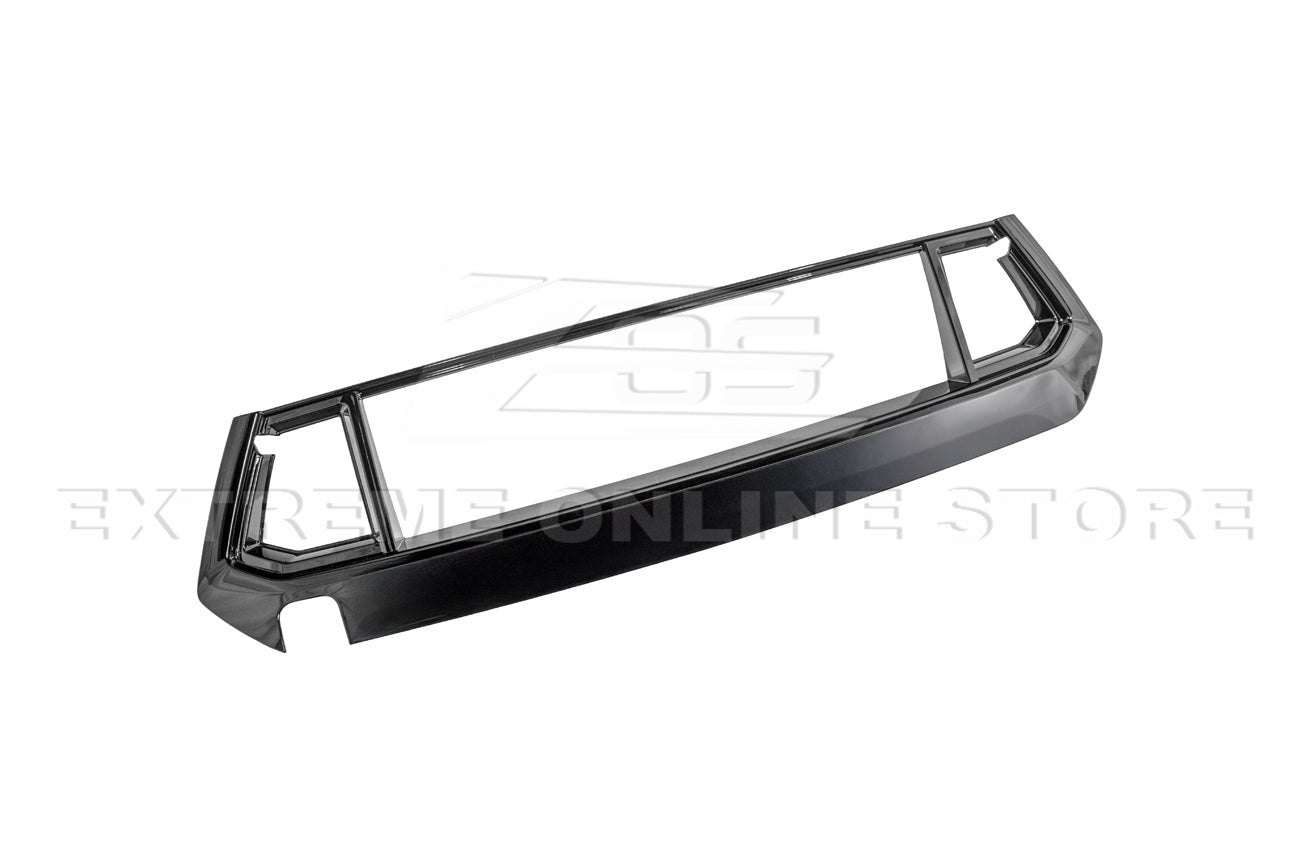Ford Mustang S650 Dark Horse Style Gloss Black Front Upper Grille Insert 2024-Up