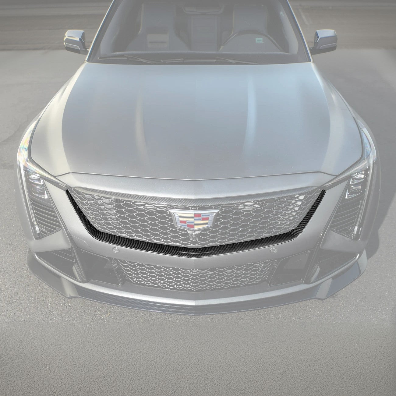 Cadillac CT5-V Blackwing Dry Carbon Fiber Lower Grille Trim Insert 2025–Present