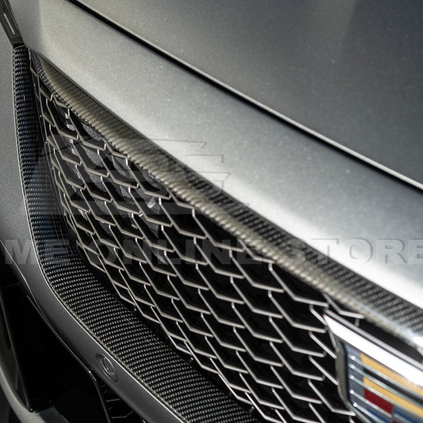 Cadillac CT5-V Blackwing Dry Carbon Fiber Lower Grille Trim Insert 2025–Present