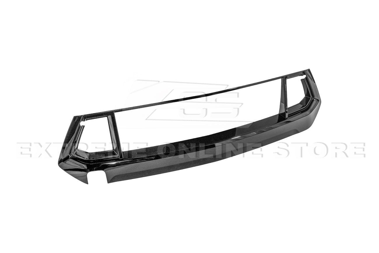 Ford Mustang S650 Dark Horse Style Gloss Black Front Upper Grille Insert 2024-Up