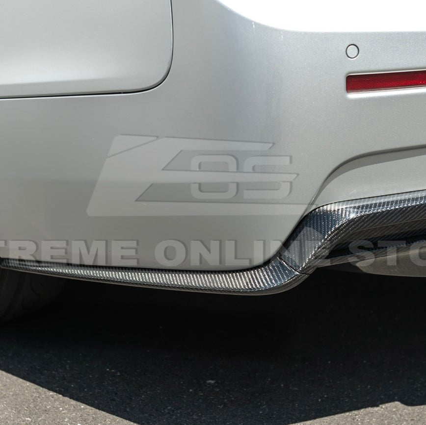 Cadillac ATS-V Factory Style Carbon Fiber Rear Bumper Diffuser Lip 2016-2019