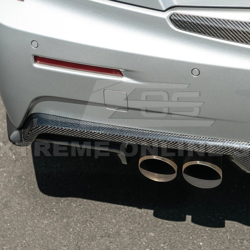 Cadillac ATS-V Factory Style Carbon Fiber Rear Bumper Diffuser Lip 2016-2019