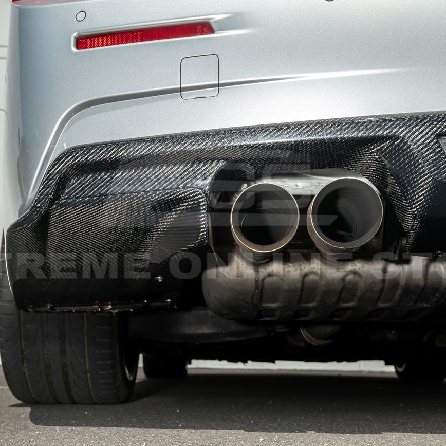 Cadillac ATS-V Factory Style Carbon Fiber Rear Bumper Diffuser Lip 2016-2019