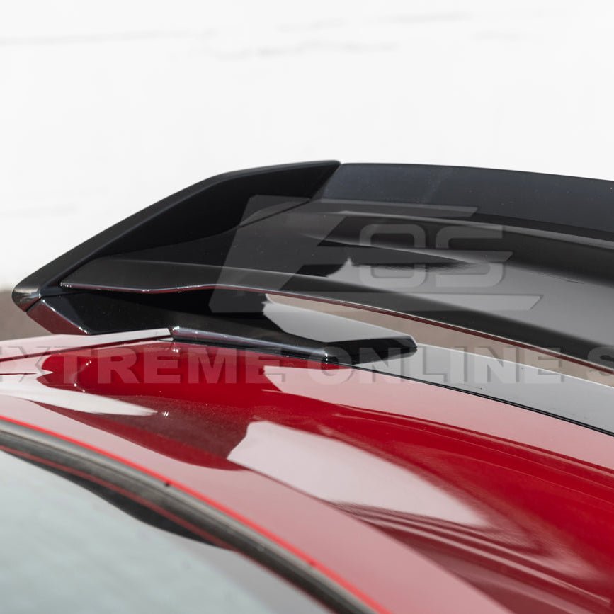 Ford Mustang S650 Dark Horse Style Rear Wickerbill Wing Spoiler Gloss Black Matte Black 2024-Up