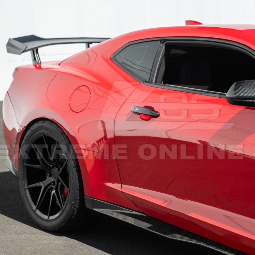 Chevrolet Camaro Factory Style Dry Carbon Fiber Door Handle Cover Set 2016-2024