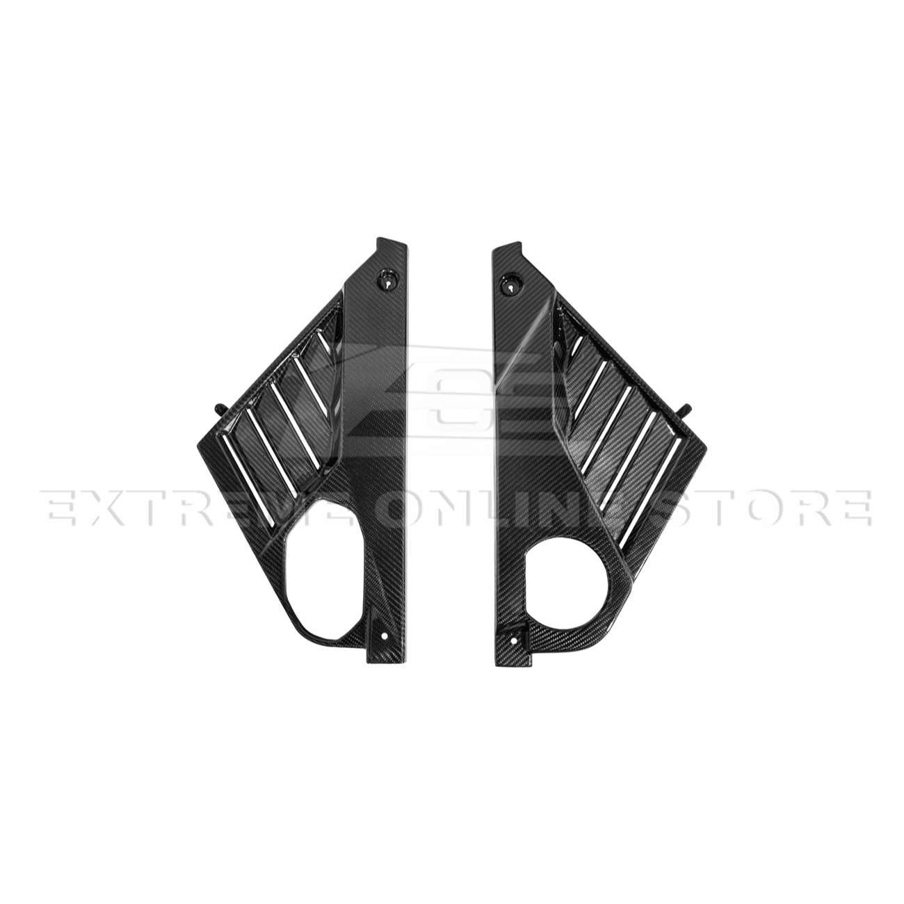 Chevrolet Corvette C8 E-Ray Coupe Factory Style Dry Carbon Fiber Engine Bay Panel 2024-Up