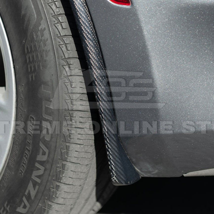 Chevrolet Camaro 6th Gen GM Style Black Front Rear Splash Guards Mud Flaps Set 2016-2024