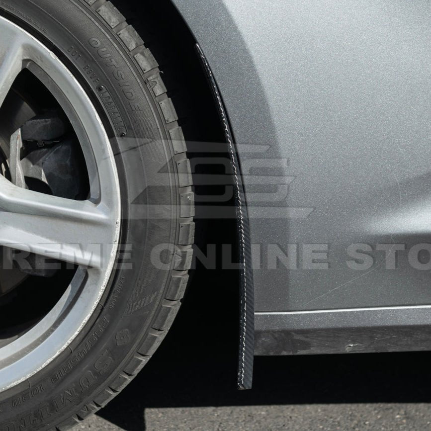 Chevrolet Camaro 6th Gen GM Style Black Front Rear Splash Guards Mud Flaps Set 2016-2024