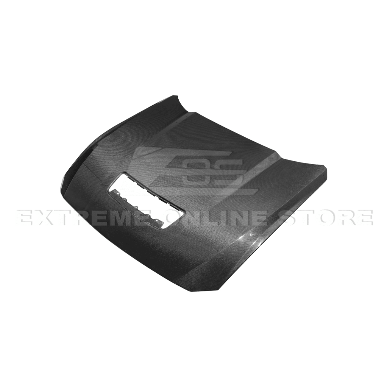 Ford Mustang S650 Factory Style Carbon Fiber Front Bumper Hood Cover 2024-Up