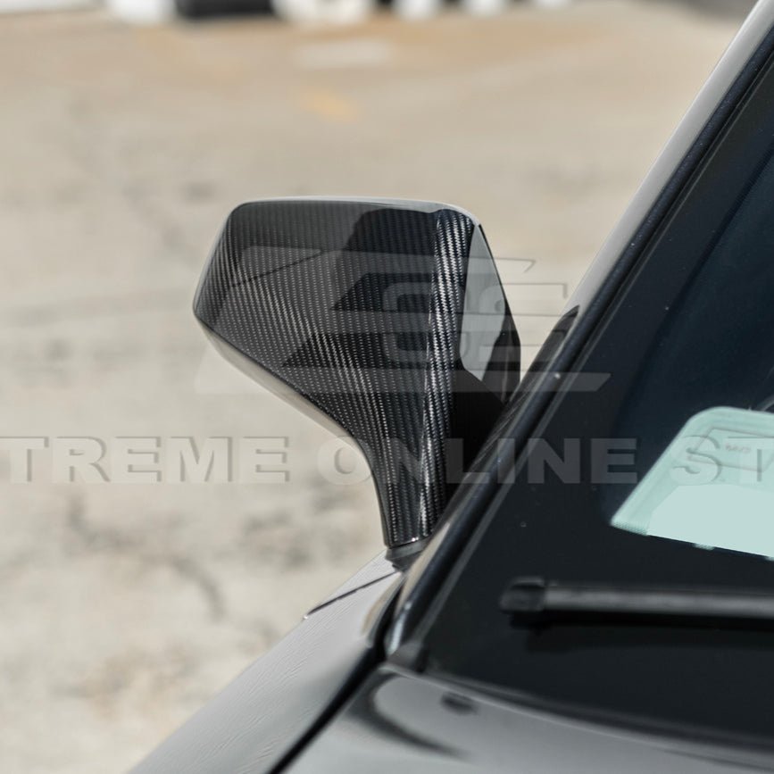 Chevrolet Camaro Gen 5 Factory Style Dry Carbon Fiber Mirror Cover Caps 2010-2015