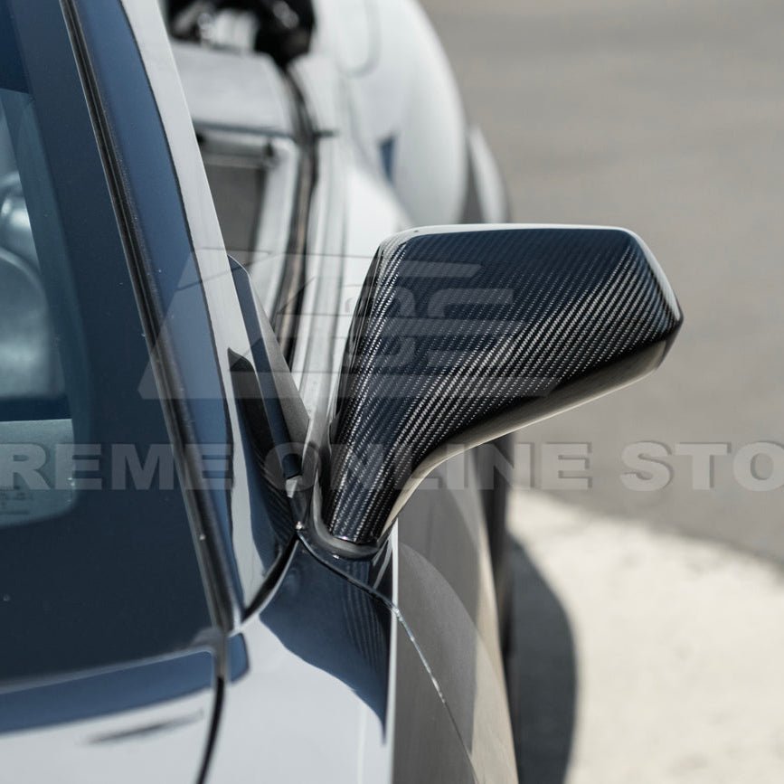Chevrolet Camaro Gen 5 Factory Style Dry Carbon Fiber Mirror Cover Caps 2010-2015
