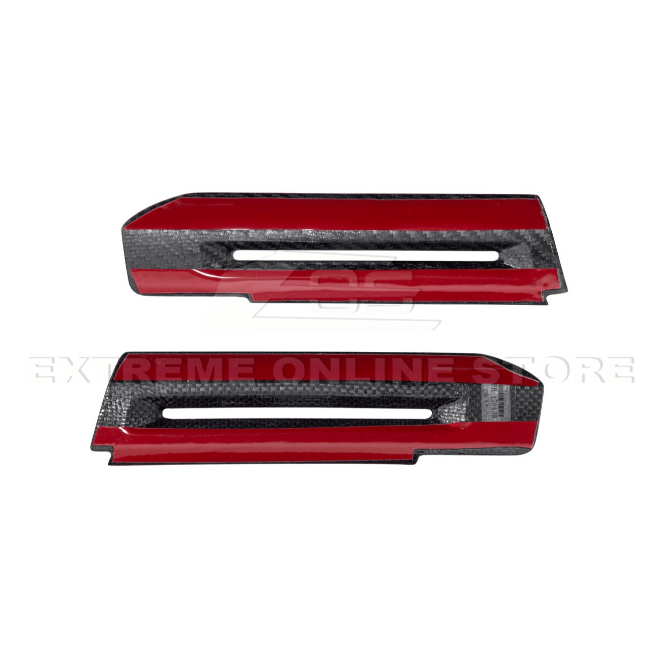 Ford Mustang S650 Factory Style Dry Carbon Fiber Side Door Armrest Panel Trim Cover 2024-Up