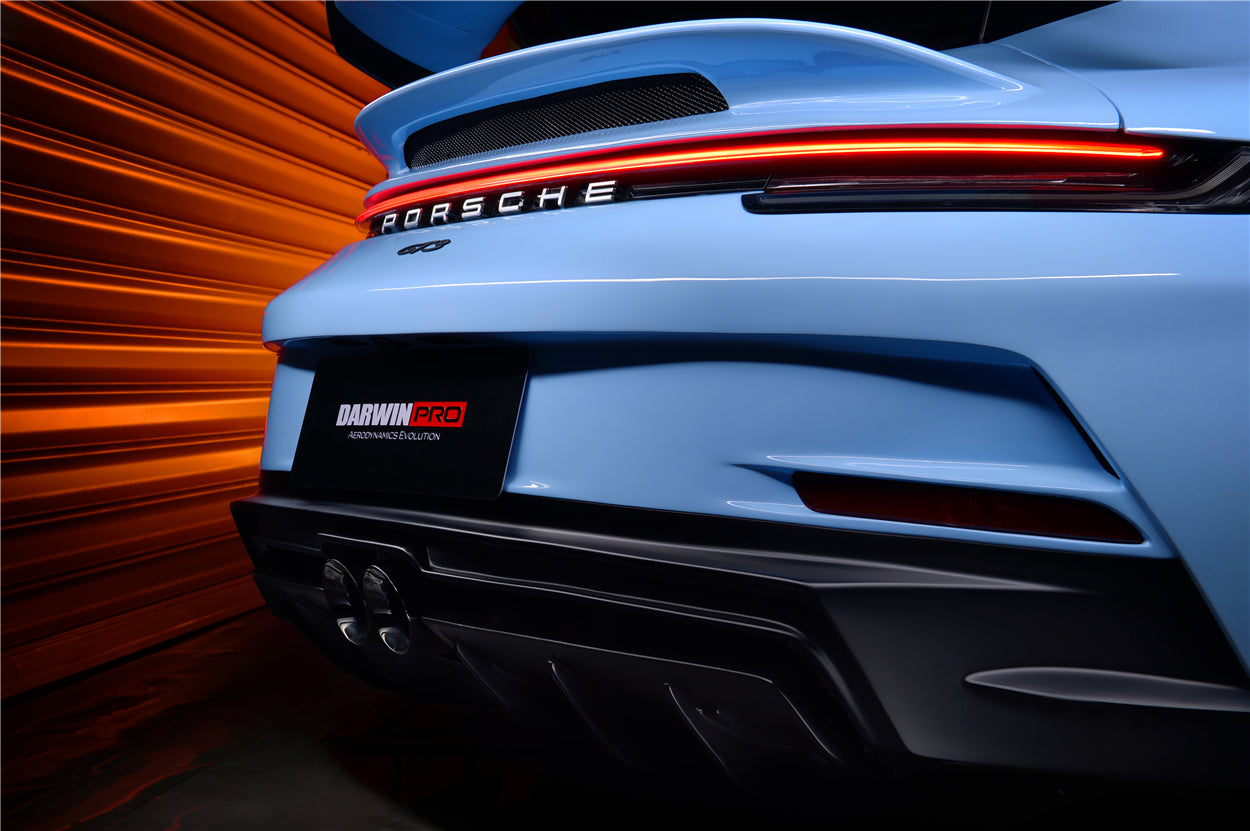 2019 - 2024 Porsche 911 992 Carrera & S & 4 & 4S & Targa & Cabriolet GT3 Style Rear Bumper