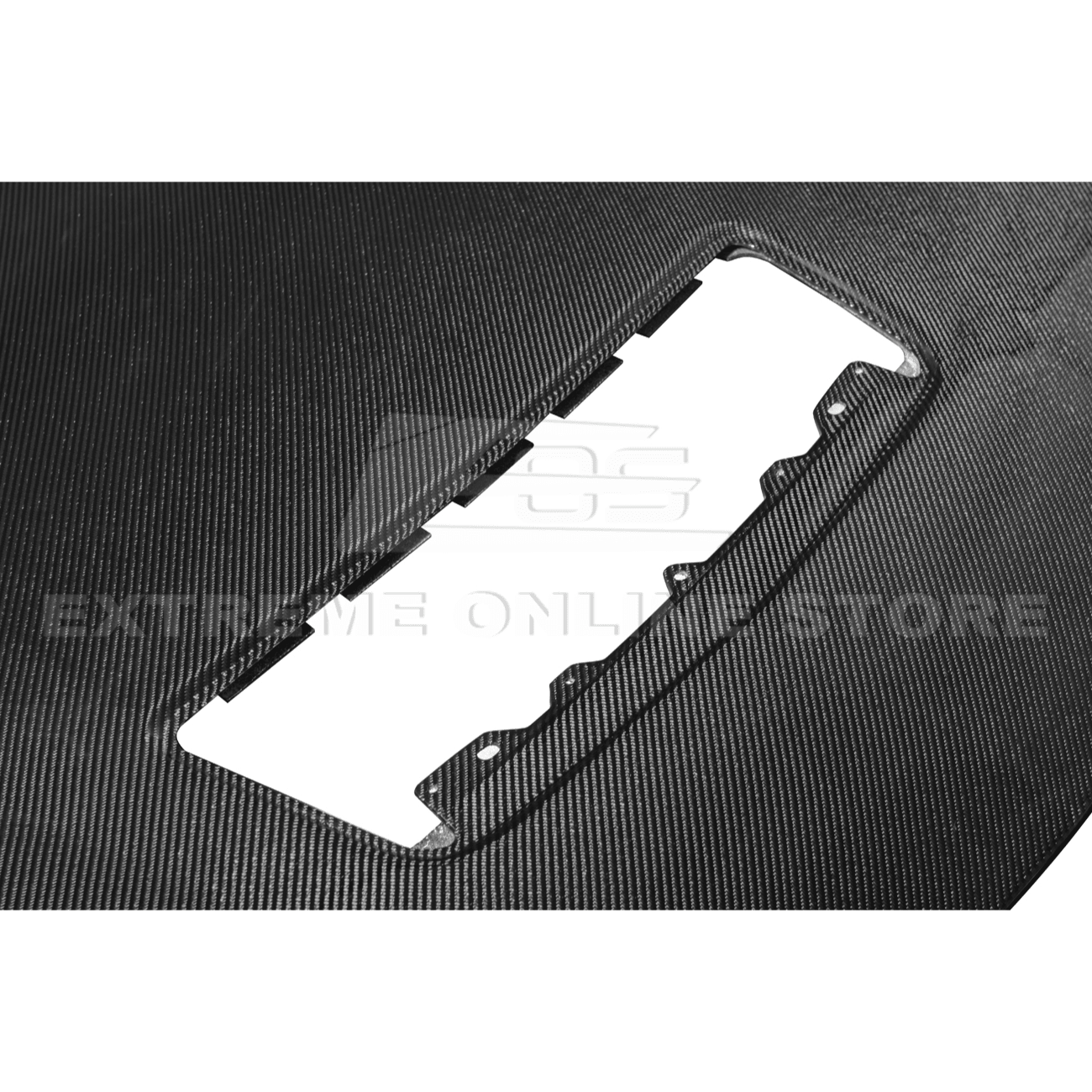 Ford Mustang S650 Factory Style Carbon Fiber Front Bumper Hood Cover 2024-Up