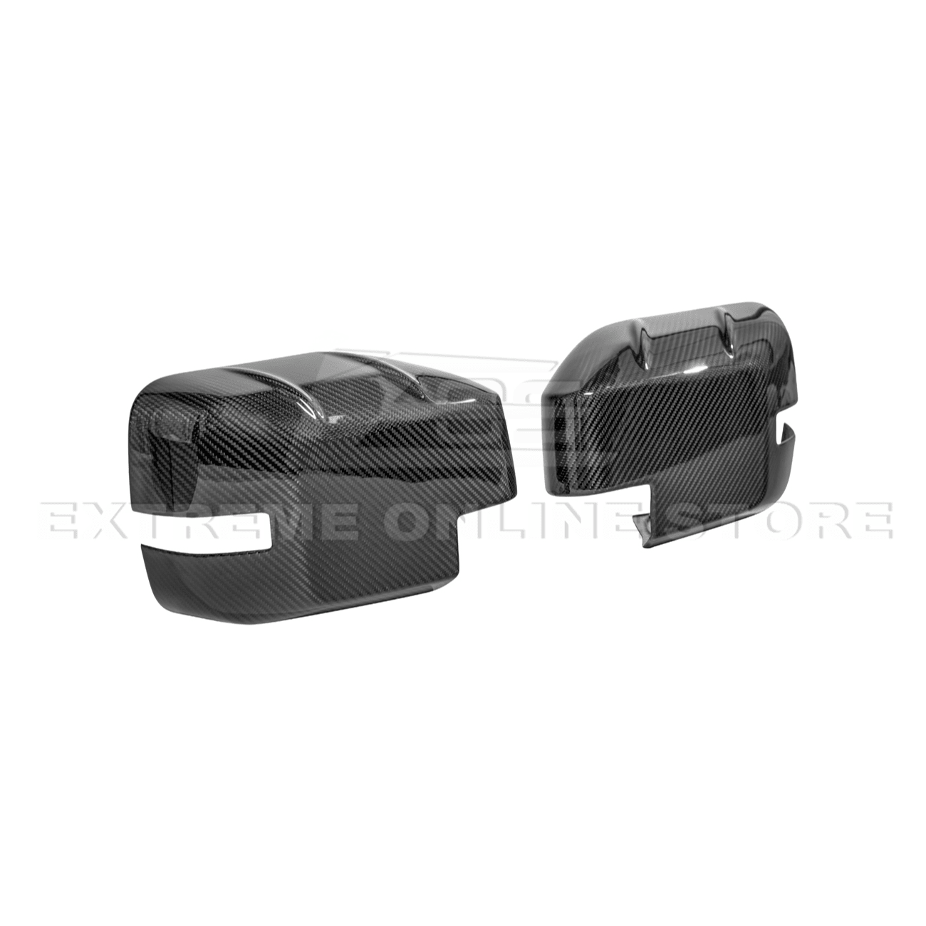 Ford Bronco Factory Style Carbon Fiber Mirror Cap Cover Pair 2021-Up