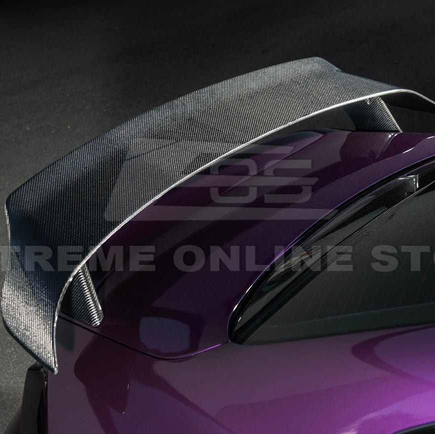BMW G87 M2 M Performance Track Carbon Fiber Rear High Wing Spoiler 2023-Up