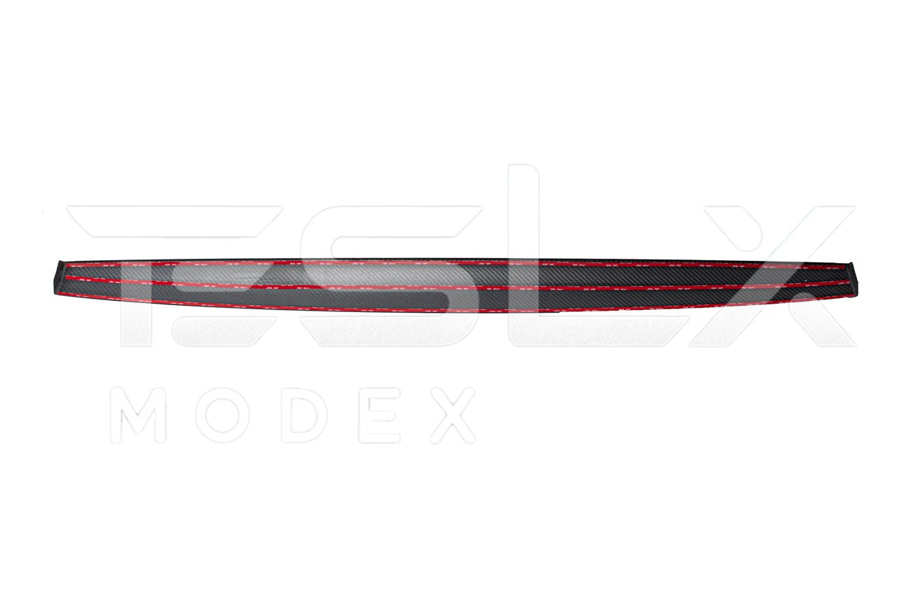 Tesla Model 3 Model Y Carbon Fiber Interior Instrument Trim Cover 2017-2024