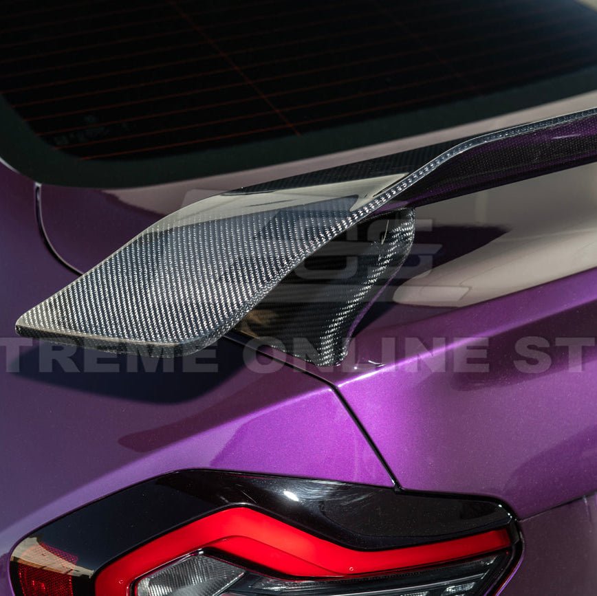 BMW G87 M2 M Performance Track Carbon Fiber Rear High Wing Spoiler 2023-Up