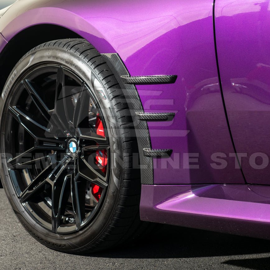 BMW G87 M2 Dry Carbon Fiber Add-On Fender Wheel Arch Trim Cover 2023-Up