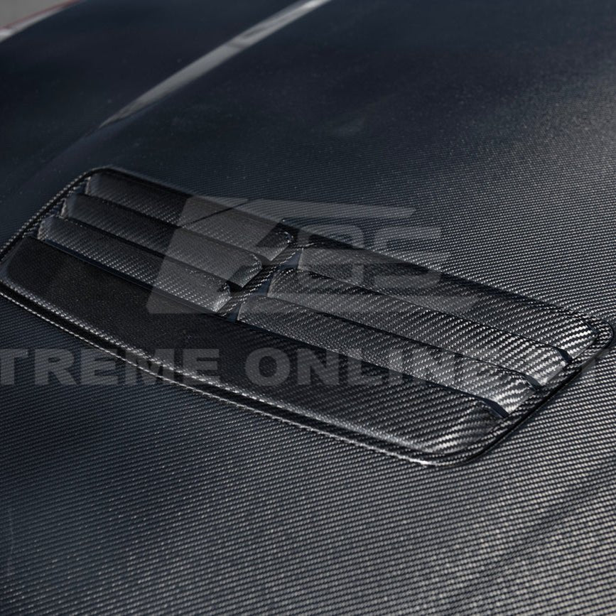 Ford Mustang S650 Factory Style Carbon Fiber Front Hood Vent Cover 2024-Present