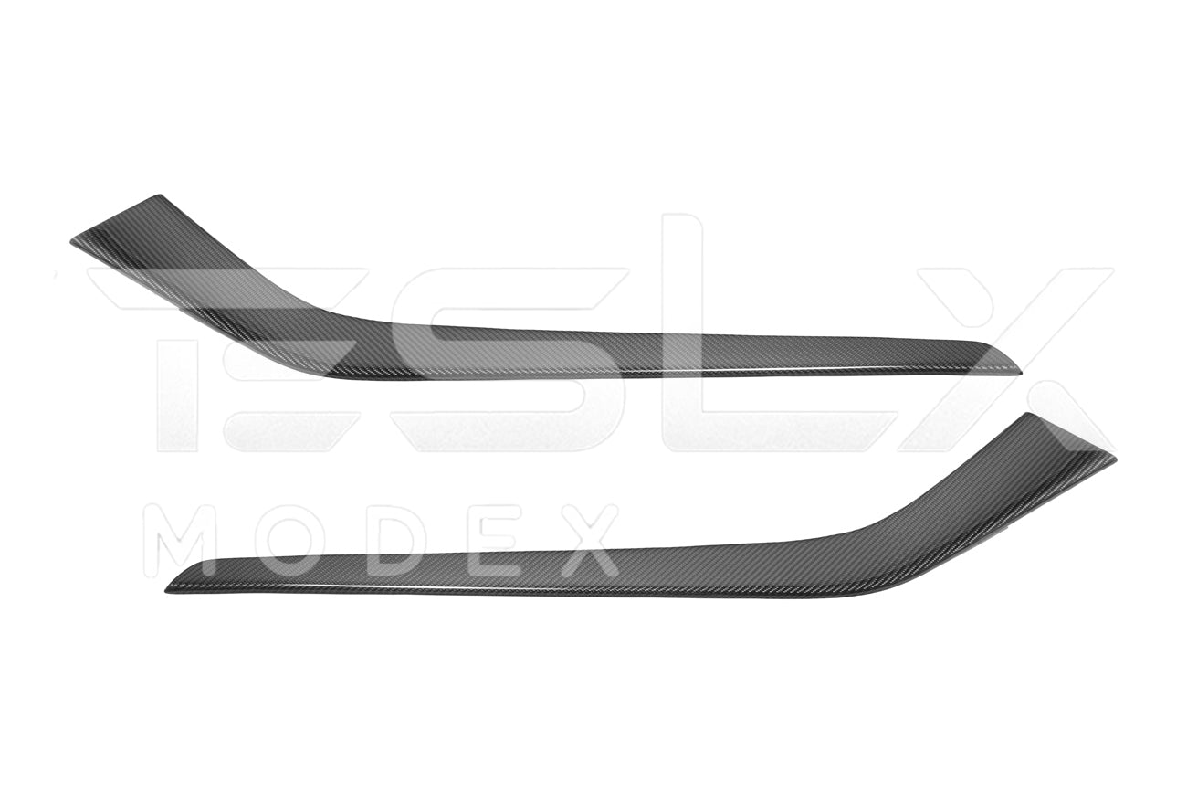 Tesla Model 3 Model Y Carbon Fiber Interior Center Console Shift Side Covers 2020-2025