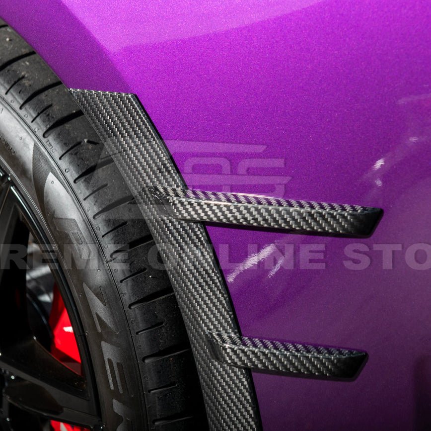 BMW G87 M2 Dry Carbon Fiber Add-On Fender Wheel Arch Trim Cover 2023-Up