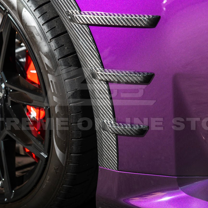 BMW G87 M2 Dry Carbon Fiber Add-On Fender Wheel Arch Trim Cover 2023-Up