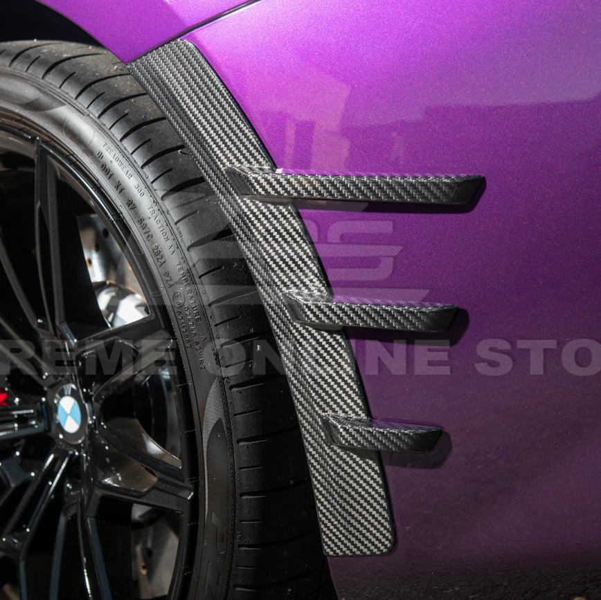 BMW G87 M2 Dry Carbon Fiber Add-On Fender Wheel Arch Trim Cover 2023-Up