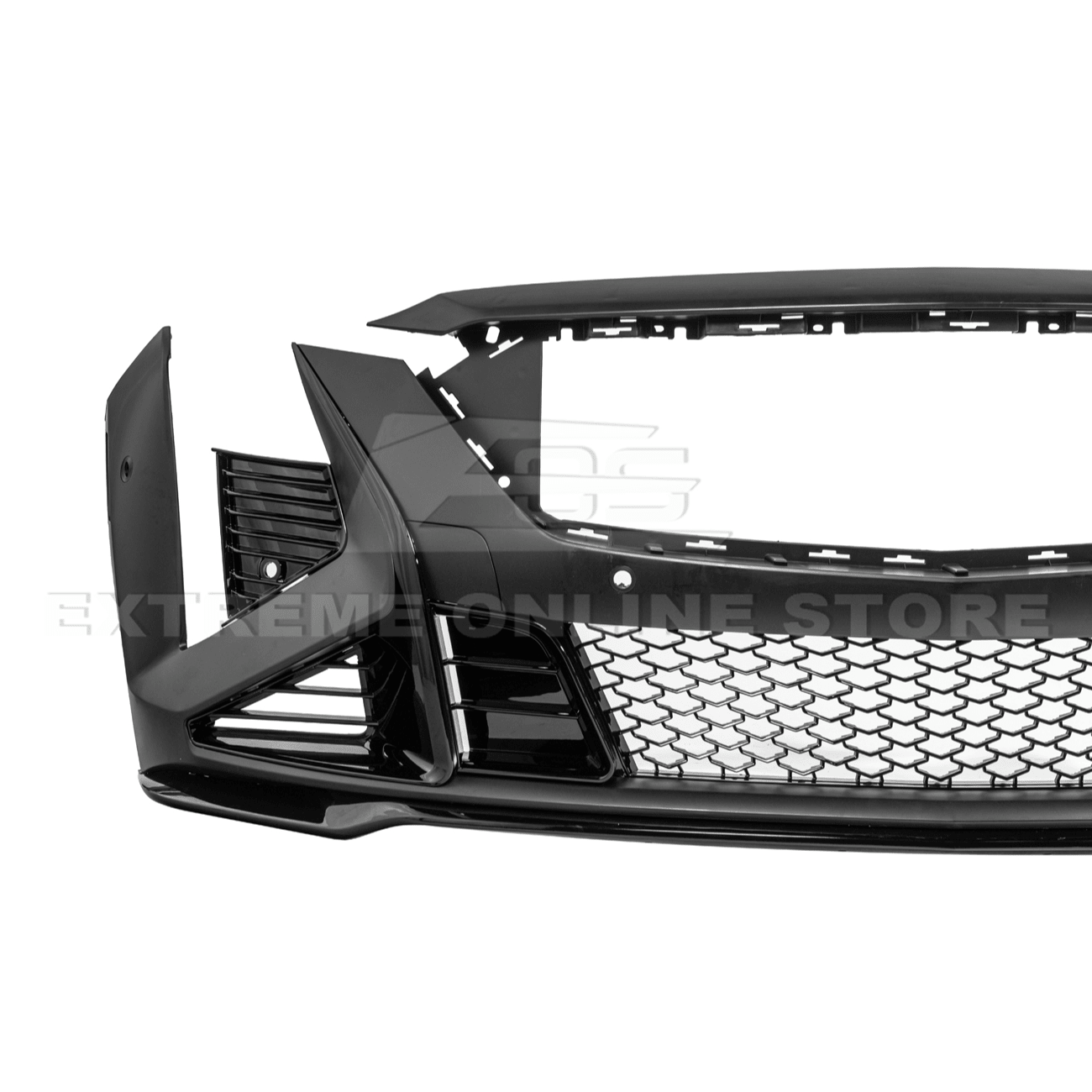 Cadillac CT5 CT5-V Blackwing Style Primed Black Front Bumper Conversion Kit 2025-Up