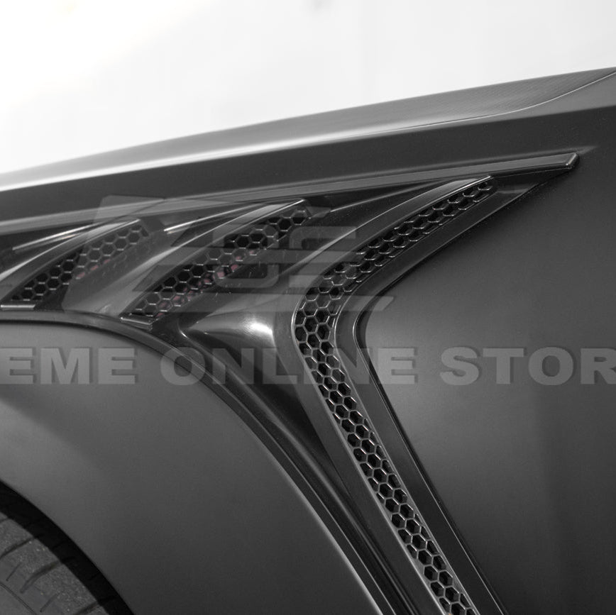 Ford Mustang S650 GTD Style Carbon Fiber Front Side Vented Fenders 2024-Present