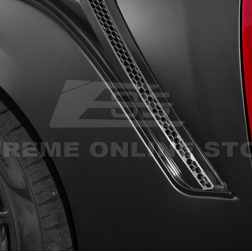 Ford Mustang S650 GTD Style Carbon Fiber Front Side Vented Fenders 2024-Present