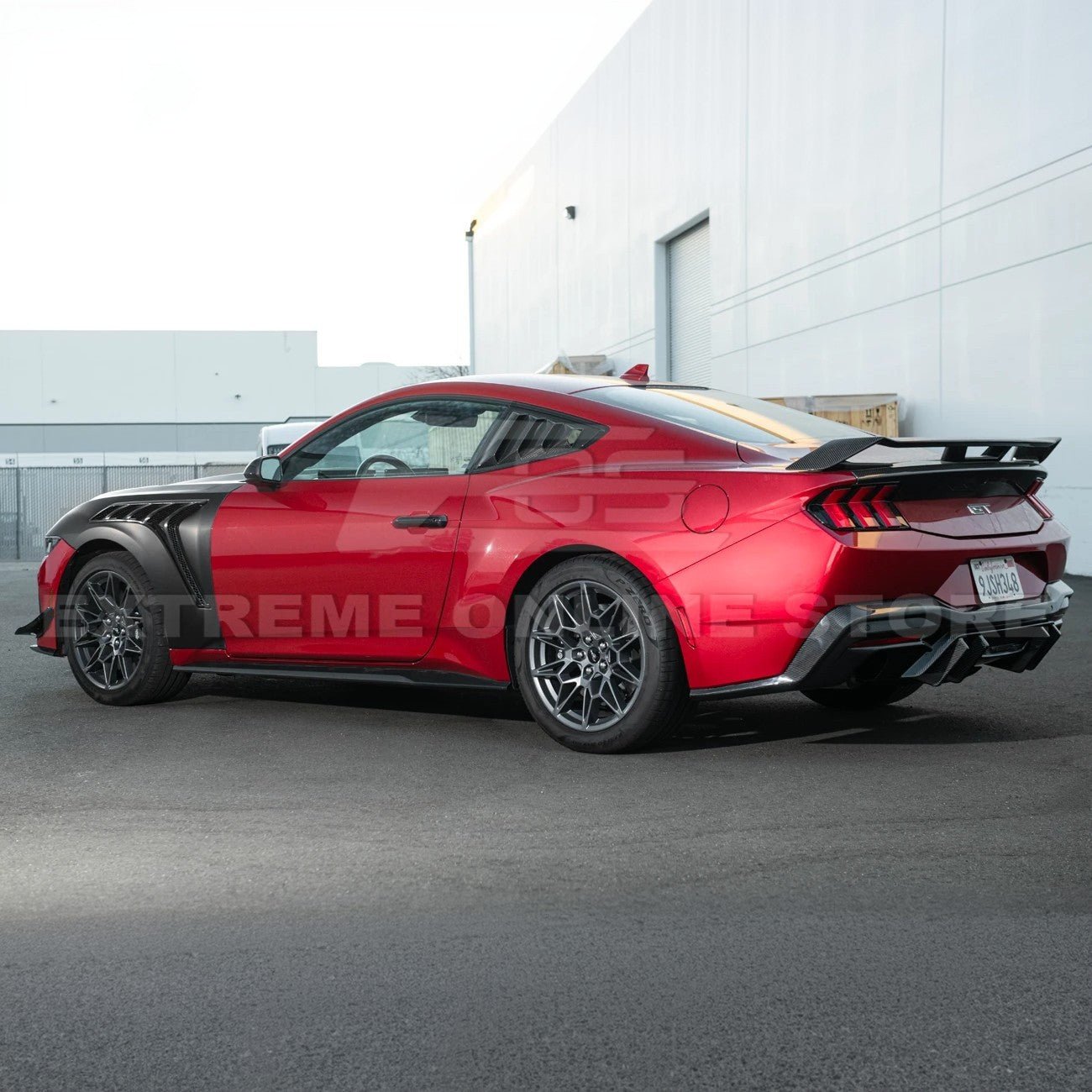 Ford Mustang S650 GTD Style Carbon Fiber Front Side Vented Fenders 2024-Present