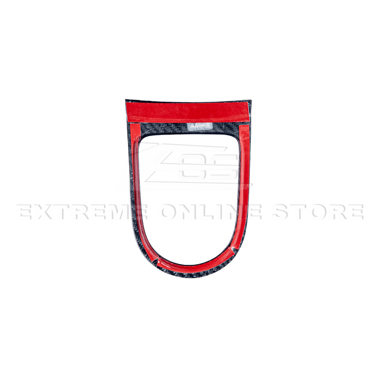 Ford Mustang S550 Dry Carbon Fiber Center Gear Shift Panel Trim Cover 2015-2023