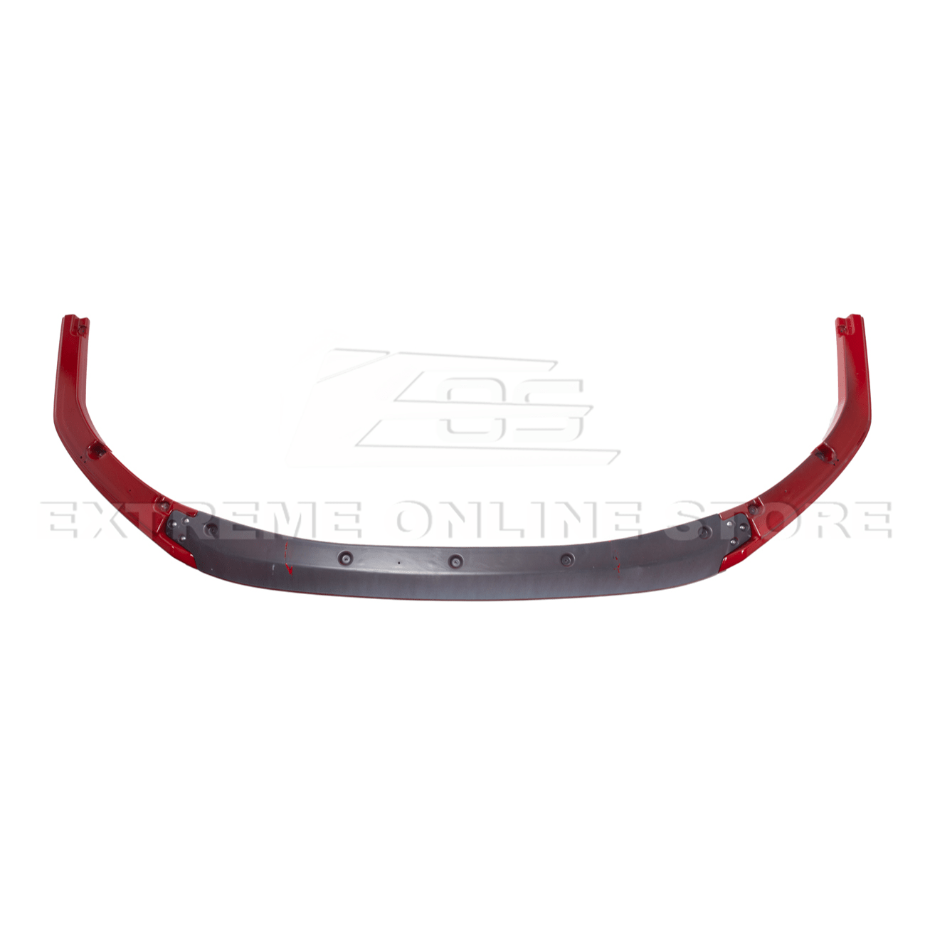 Subaru WRX VB STi Style Gloss Black Red Front Bumper Lip Splitter 2022-Up